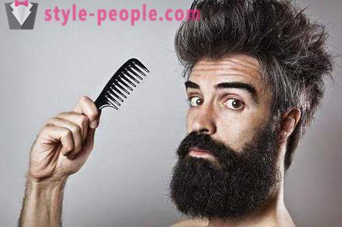 Barba dos homens à moda: tipos, especialmente o cuidado