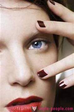 Manicure elegante. idéias de moda Nails
