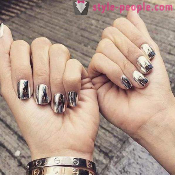 Manicure elegante. idéias de moda Nails