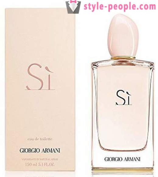 Perfume Si Giorgio Armani: descrição e comentários