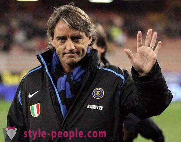 Treinador italiano Roberto Mancini