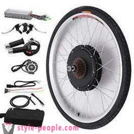 Roda orientada para um dispositivo de bicicleta, o princípio de funcionamento, a eficiência do uso
