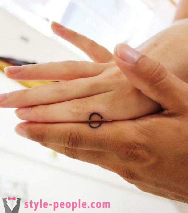 Tatuagem emparelhado para dois - apresentar prova de amor eterno