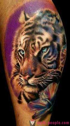 O principal valor de uma tatuagem de tigre