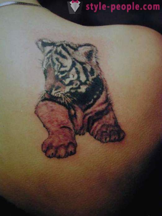 O principal valor de uma tatuagem de tigre