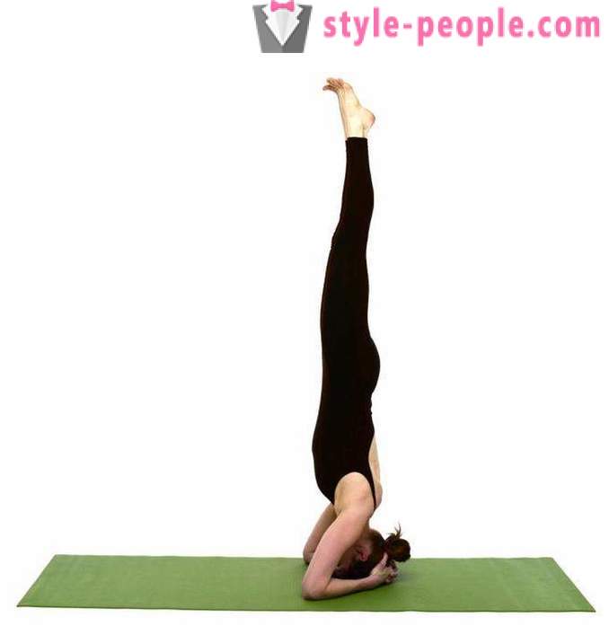 Sirshasana - headstand em yoga