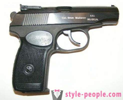 Pistola Makarov TTX. aparelho de arma Makarova