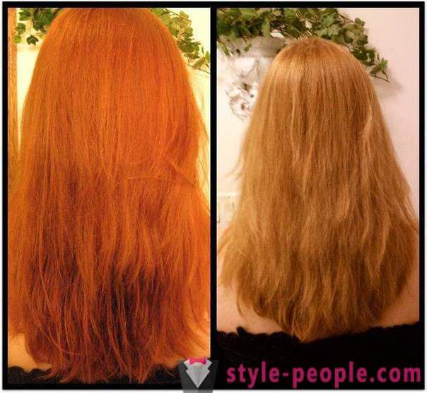 Glicerina cabelo em casa: opiniões, fotos. glicerol cabelo Lightening
