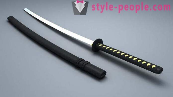 Espada japonesa: nome, tipos, produção, fotos