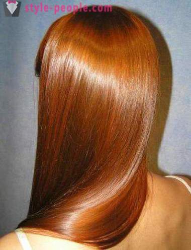 Cor do cabelo de cobre. Especialmente tingimento e cuidados