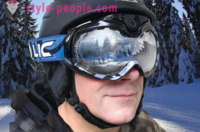 Óculos de esqui: como escolher. Pontos para esquiar