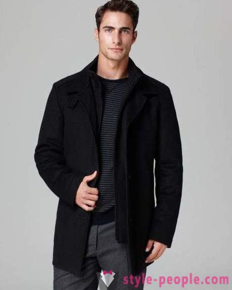 Cashmere casaco - um traje real moderno