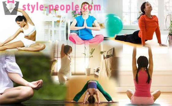 Yoga em casa para iniciantes: exercícios, fotos